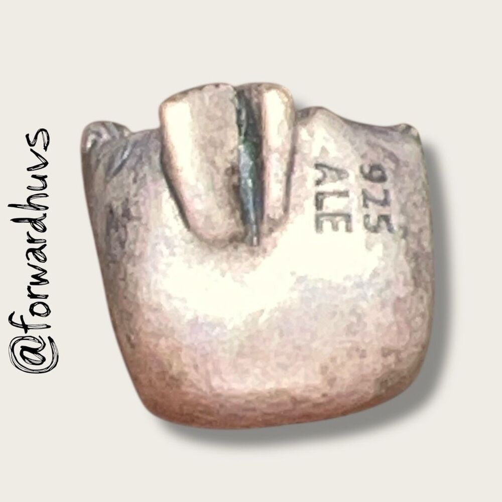 Retired Pandora Sterling Silver Buddha Charm – Marked ALE 925 - Picture 6 of 8